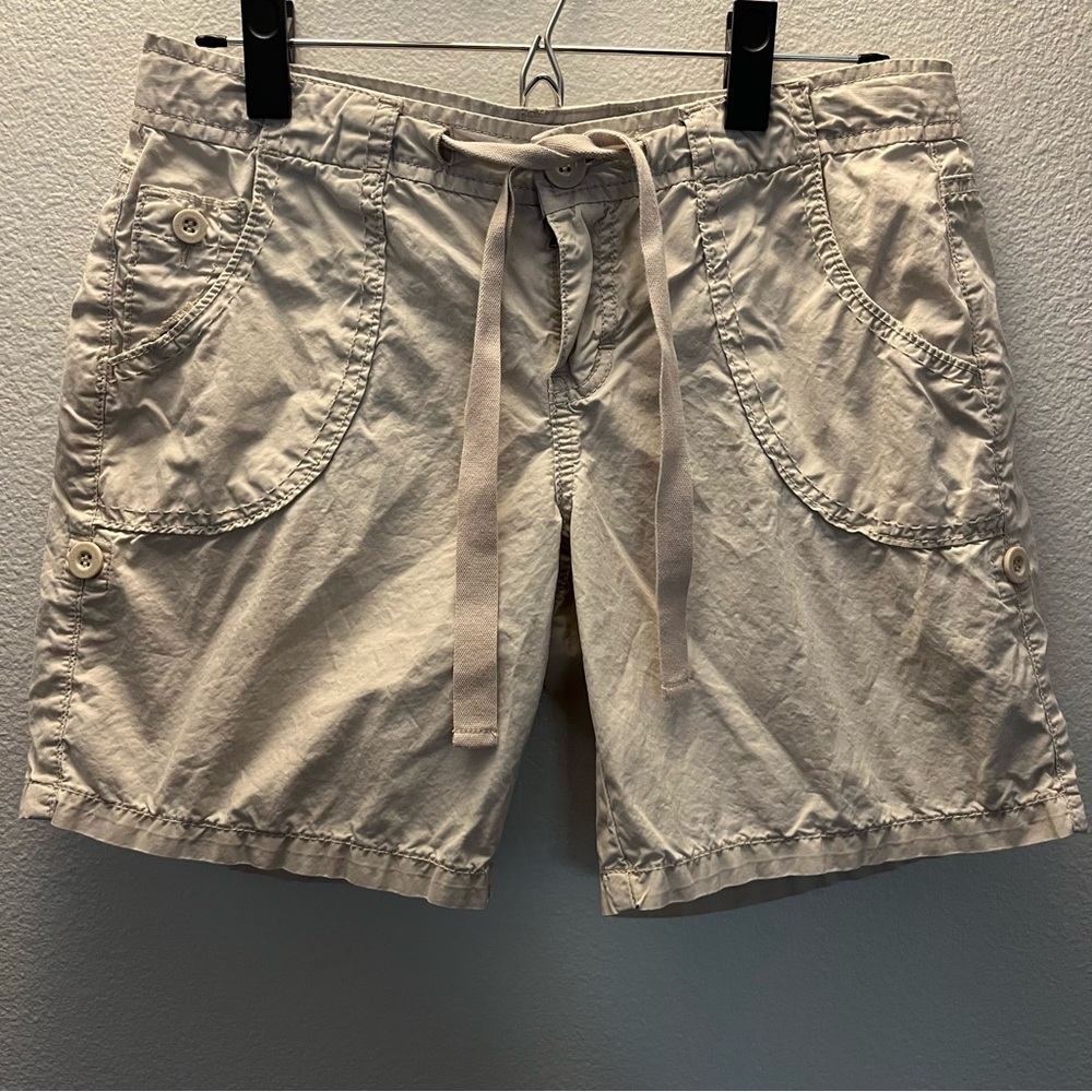 Calvin Klein Jeans Solid Beige Low Rise Drawstring Size 4